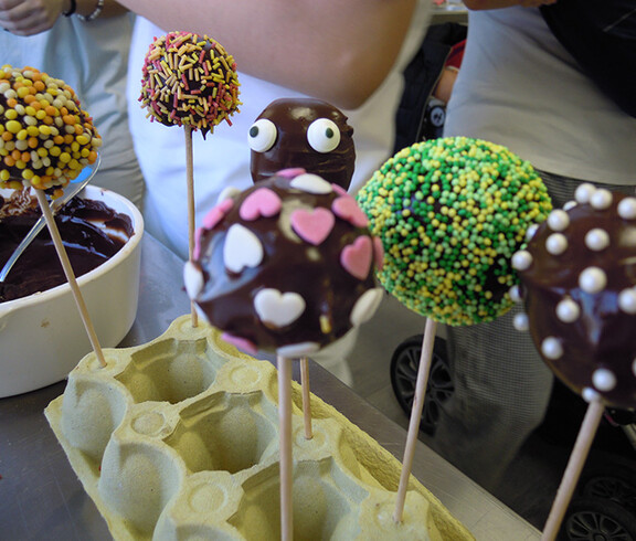 Fertige Cakepops